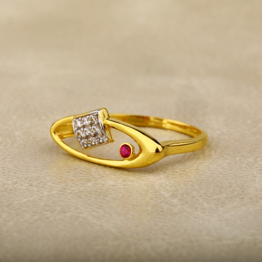 Ladies ring 916 cz