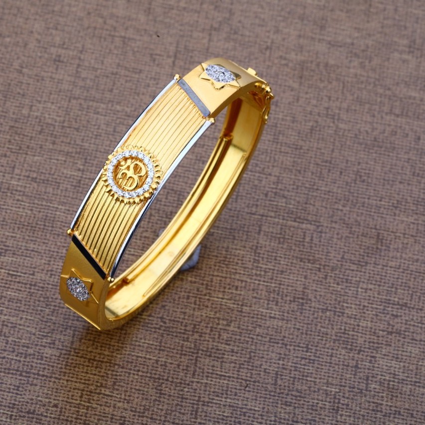 Gents modern aum bracelet 916