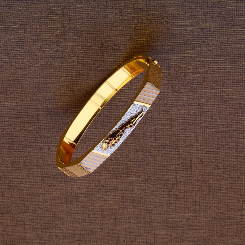 Gents modern jaguar bracelet 916