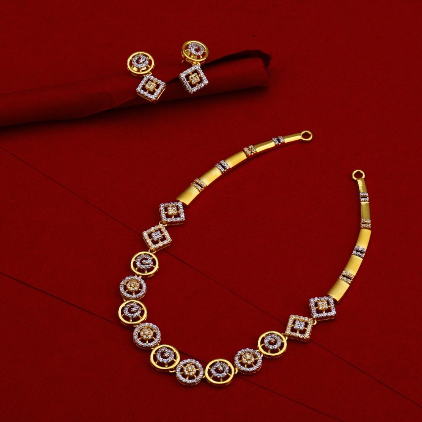 Necklace set cz 916