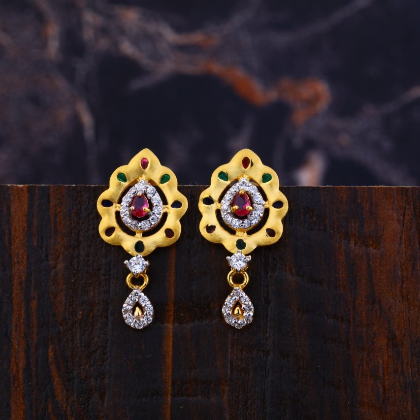 Earrings cz 916
