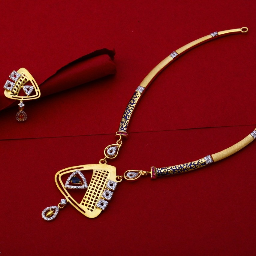 Necklace set cz 916