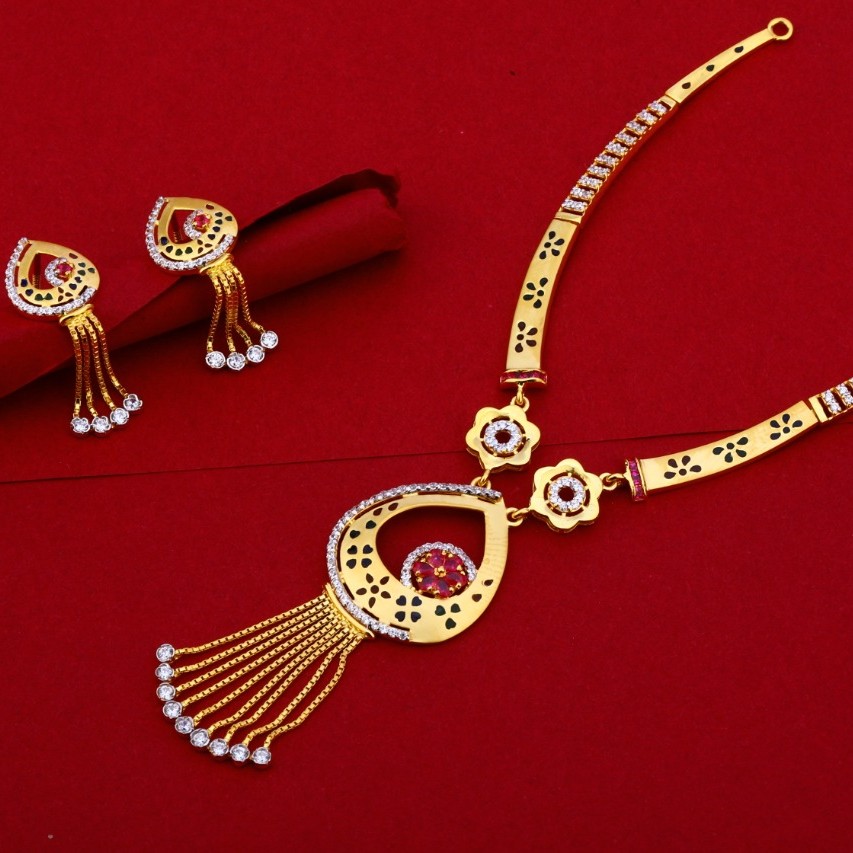 Necklace set cz 916