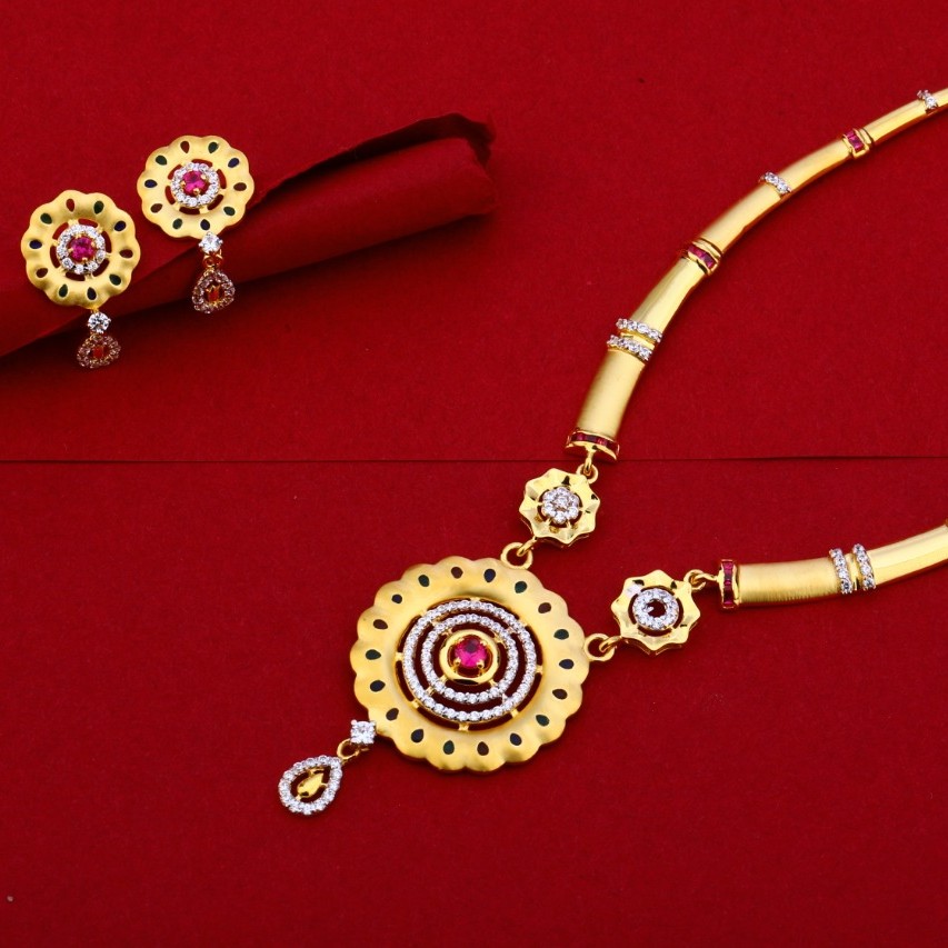 Necklace set cz 916