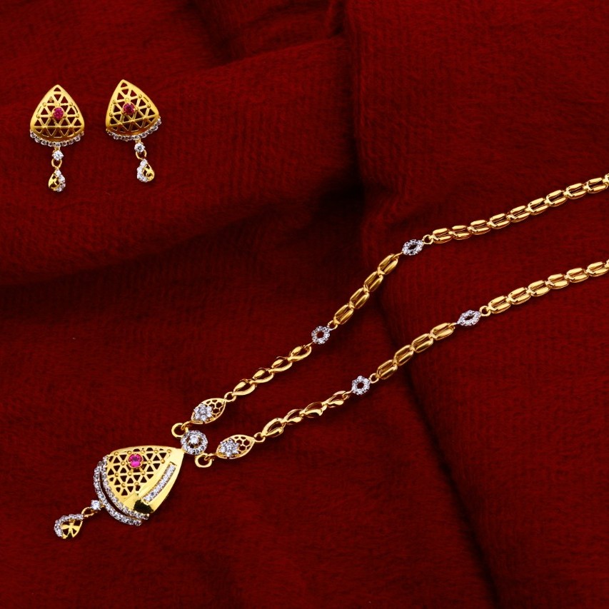 Necklace set cz 916
