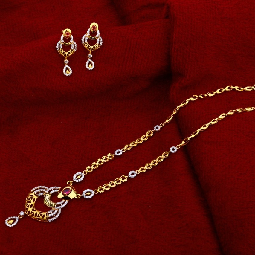Necklace set cz 916