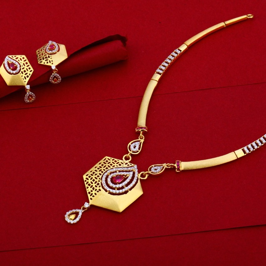 Necklace set cz 916