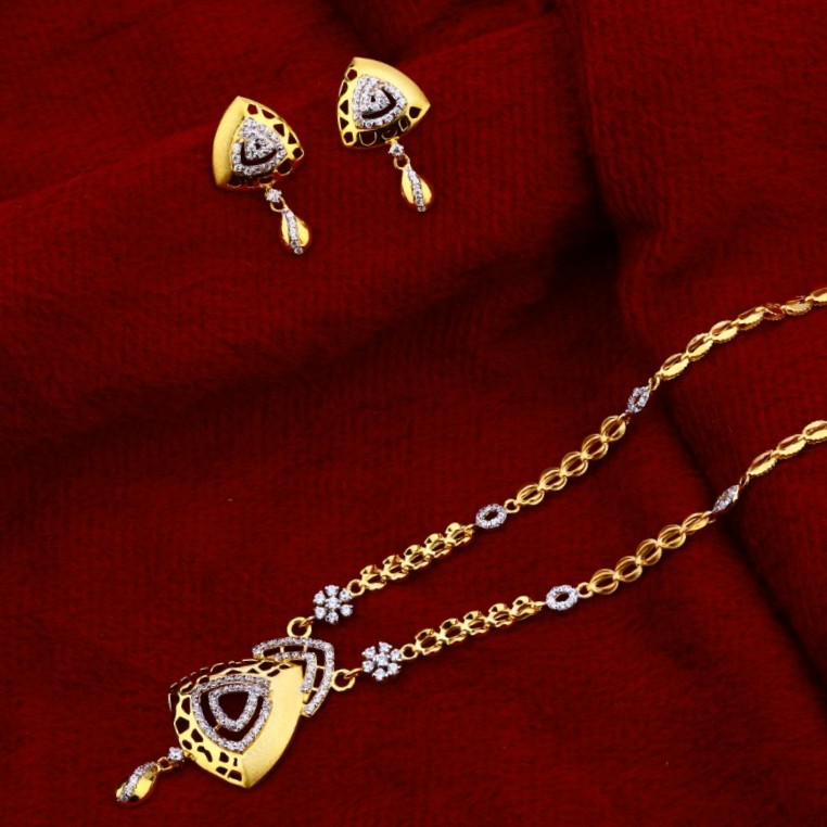 Necklace set cz 916