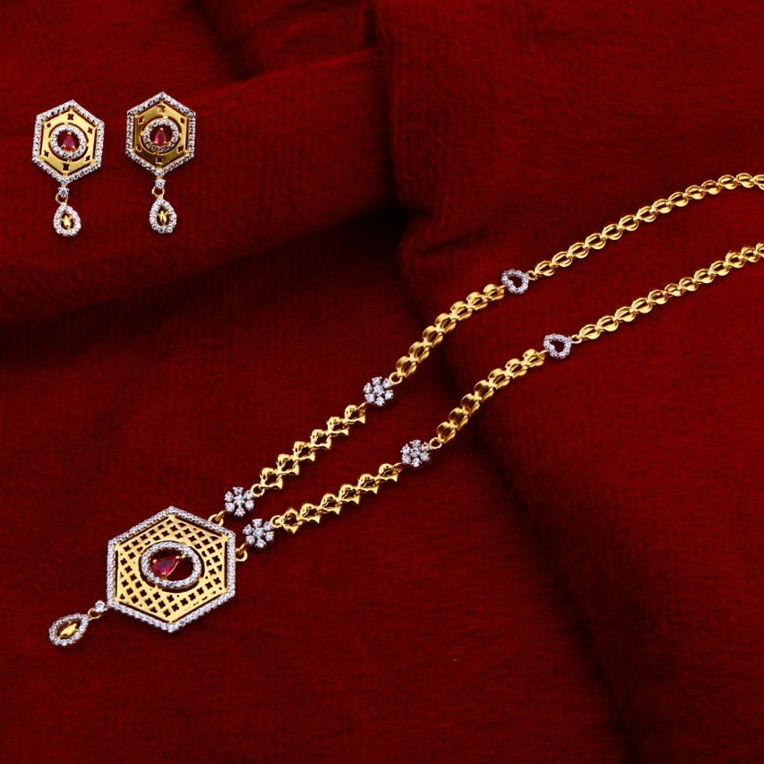 Necklace set cz 916