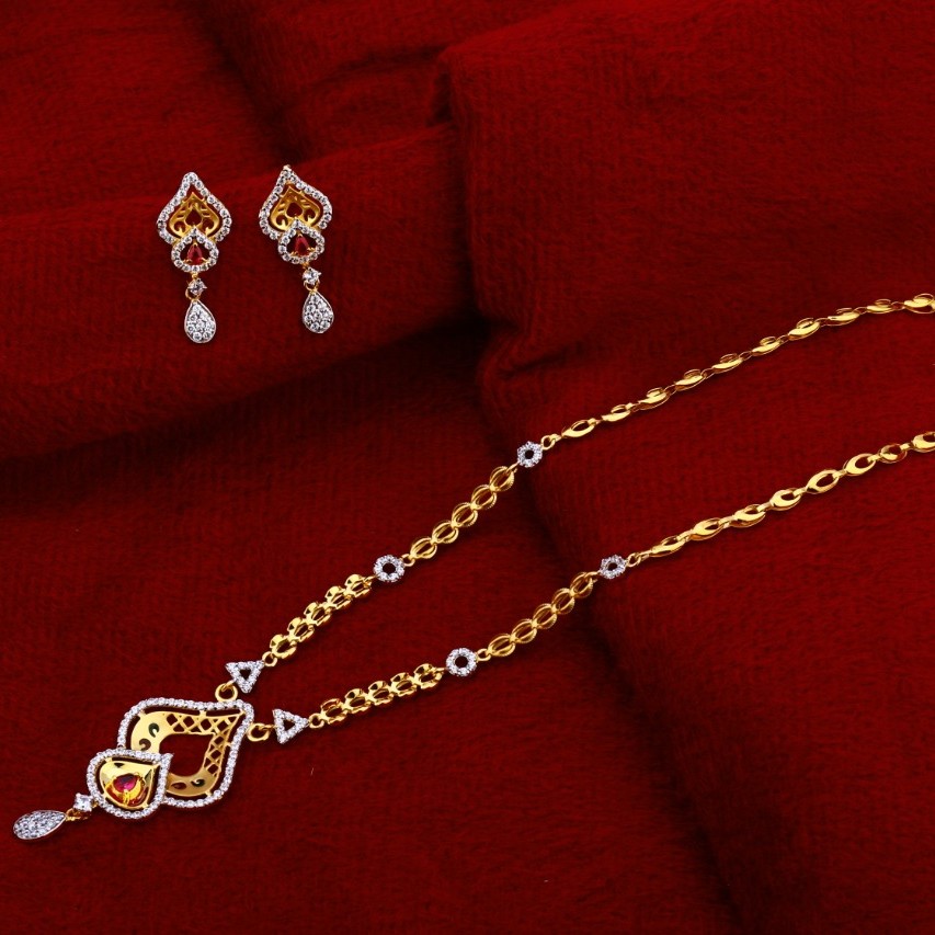 Necklace set cz 916