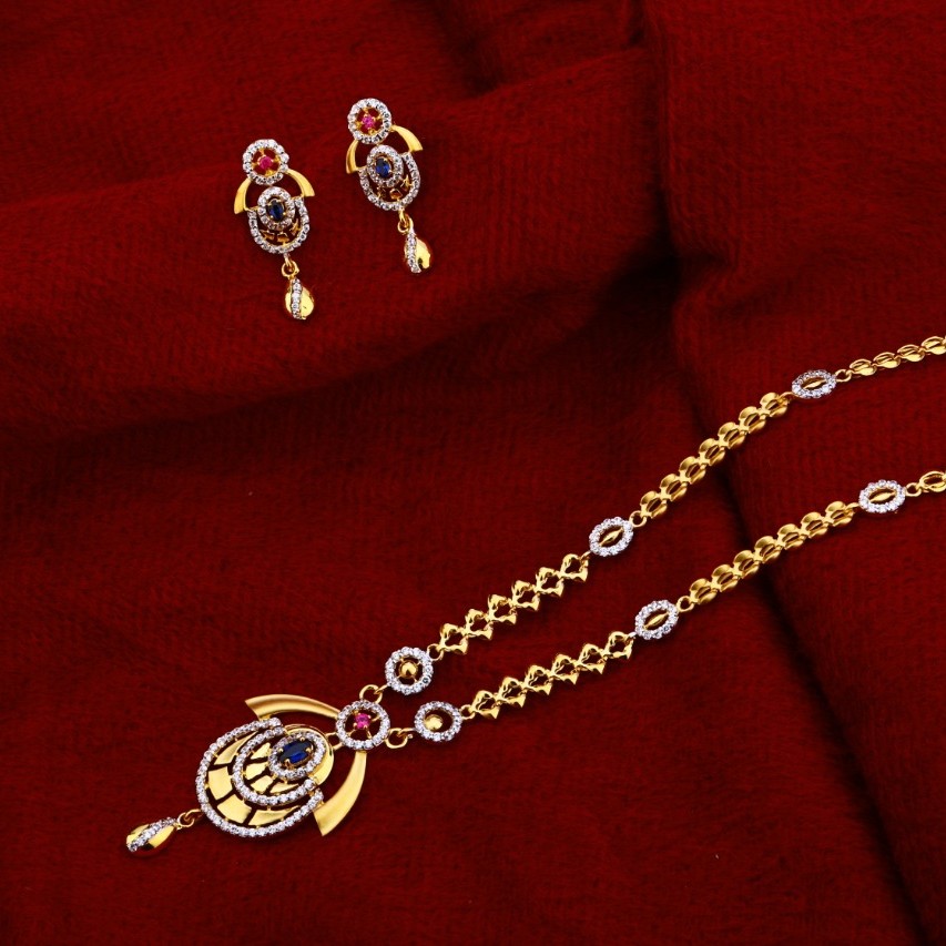 Necklace set cz 916