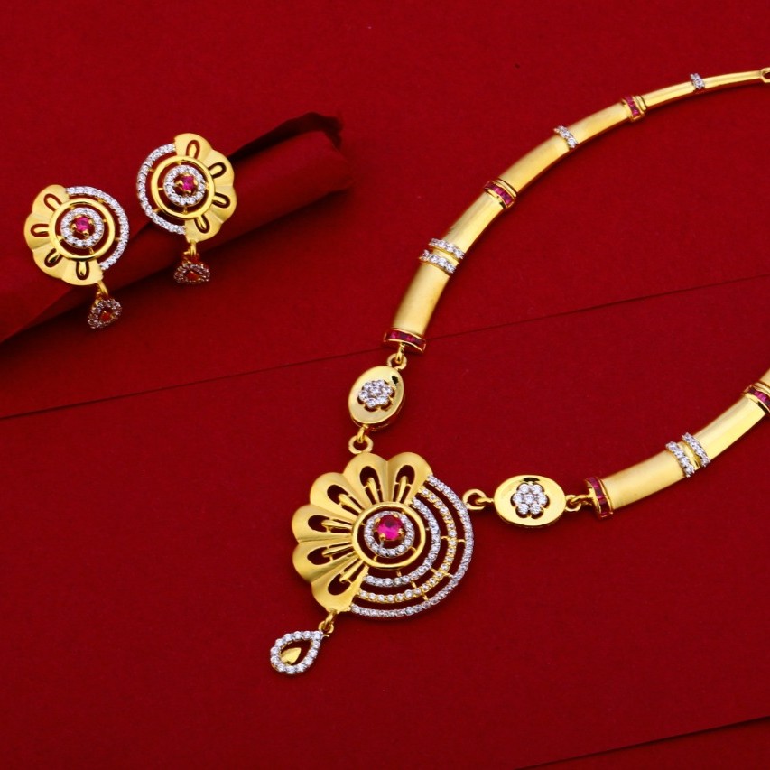 Necklace set cz 916