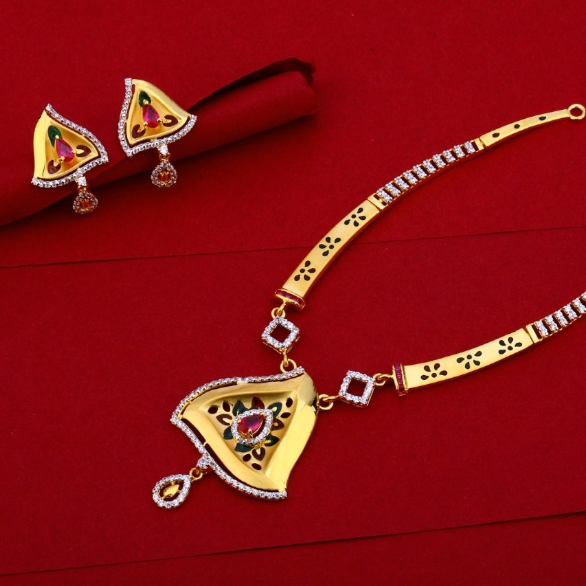 Necklace set cz 916