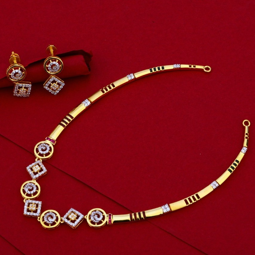 Necklace set cz 916