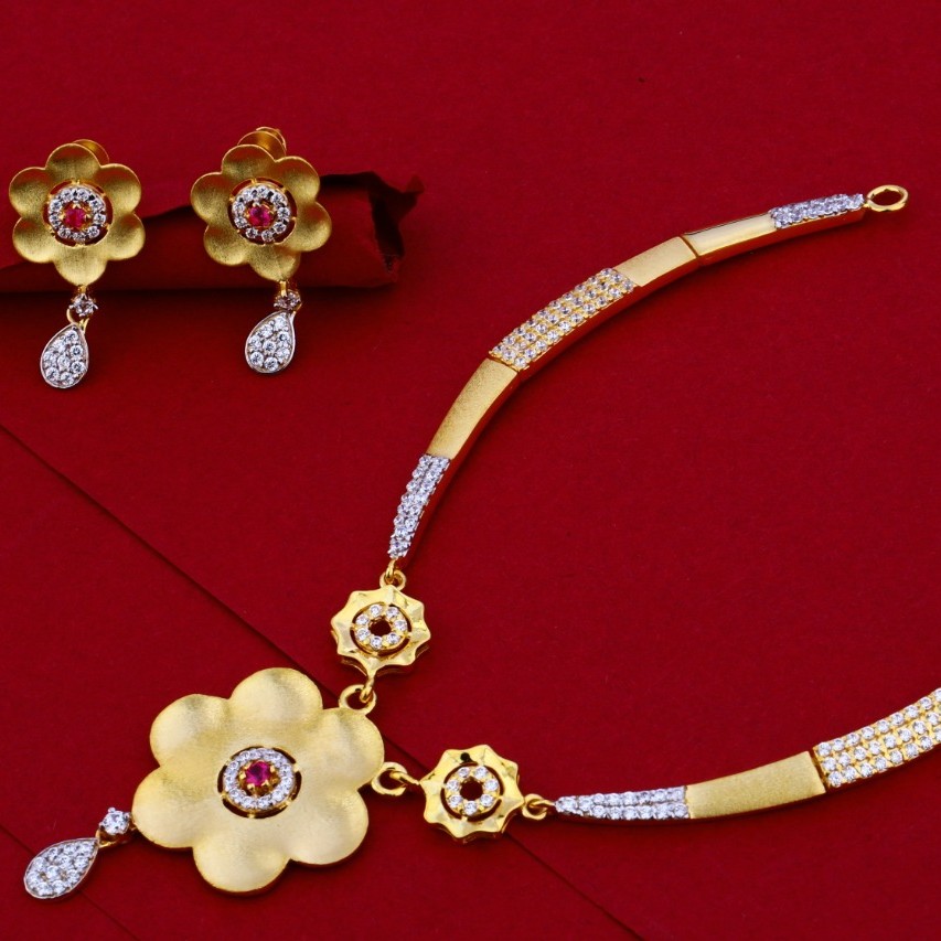 Necklace set cz 916