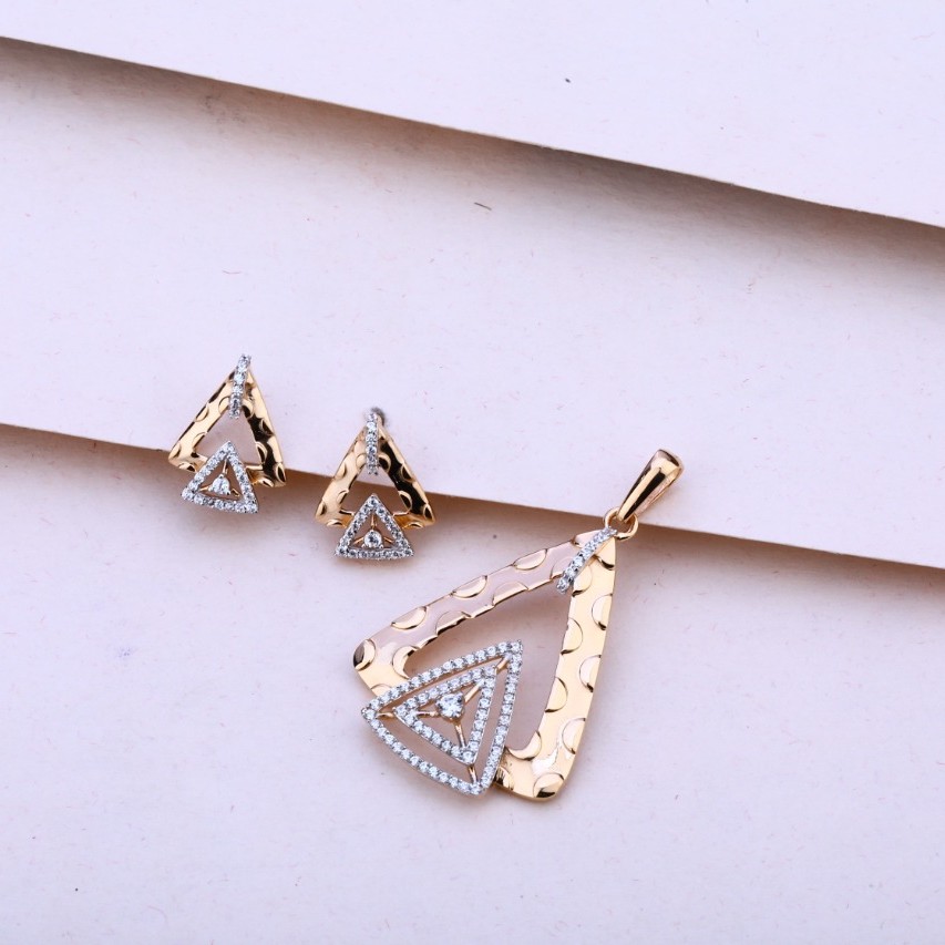 Pendent set rosegold