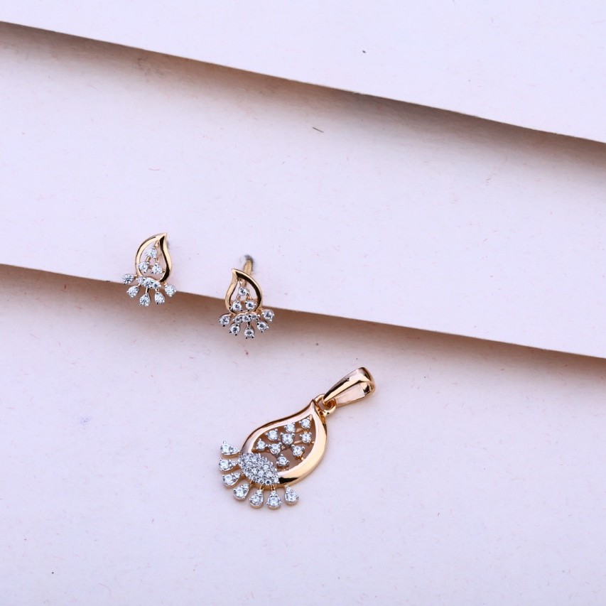 Pendent set rosegold