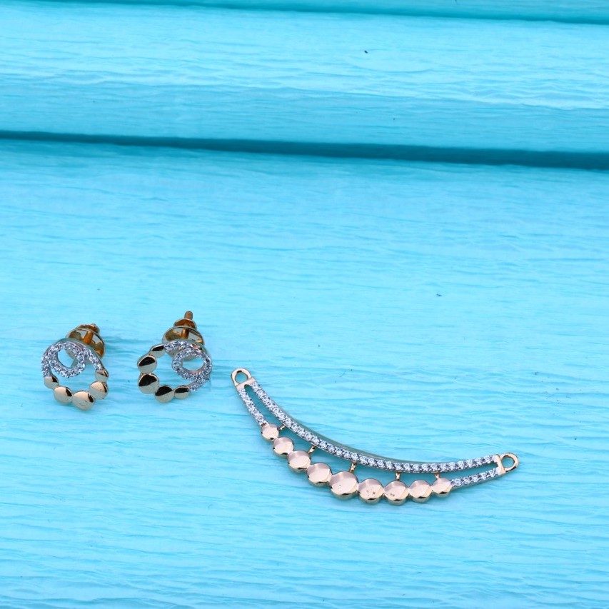 Pendent set rosegold