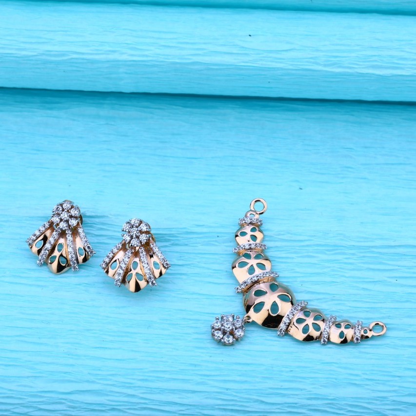 Pendent set rosegold