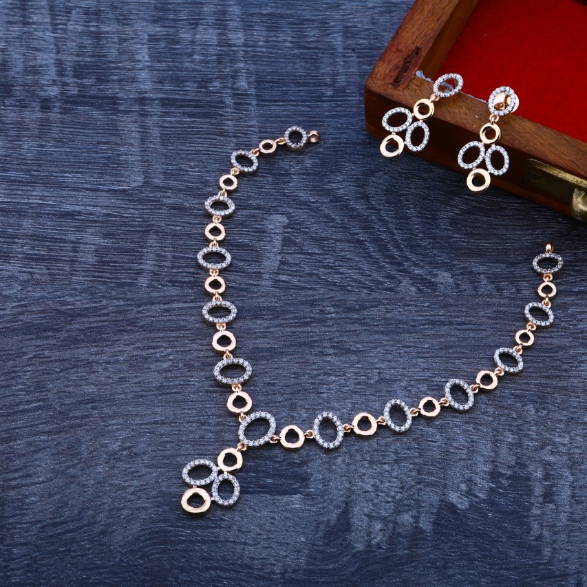 Set rosegold cz