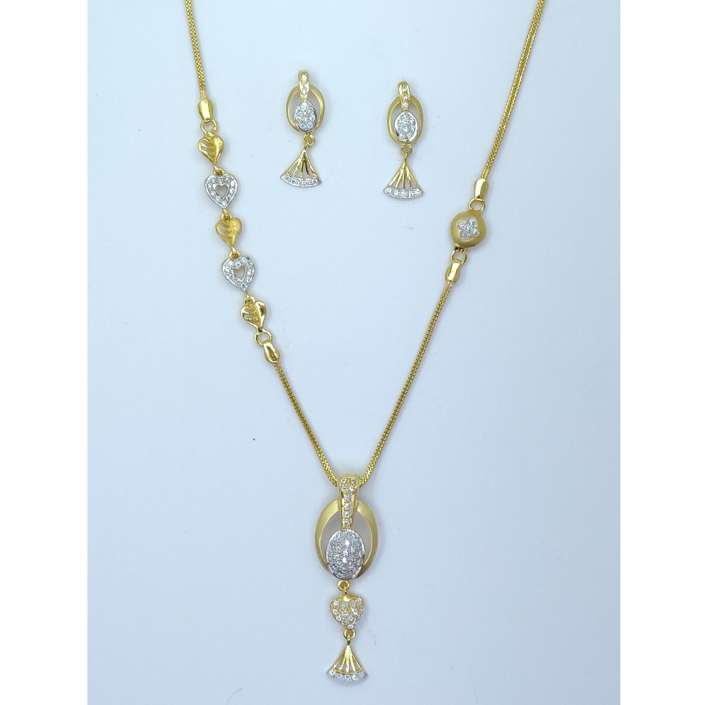 22KT Gold Delicate Dokiya Set SSJ-N004