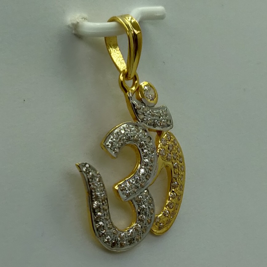 22k Exclusive om pendant