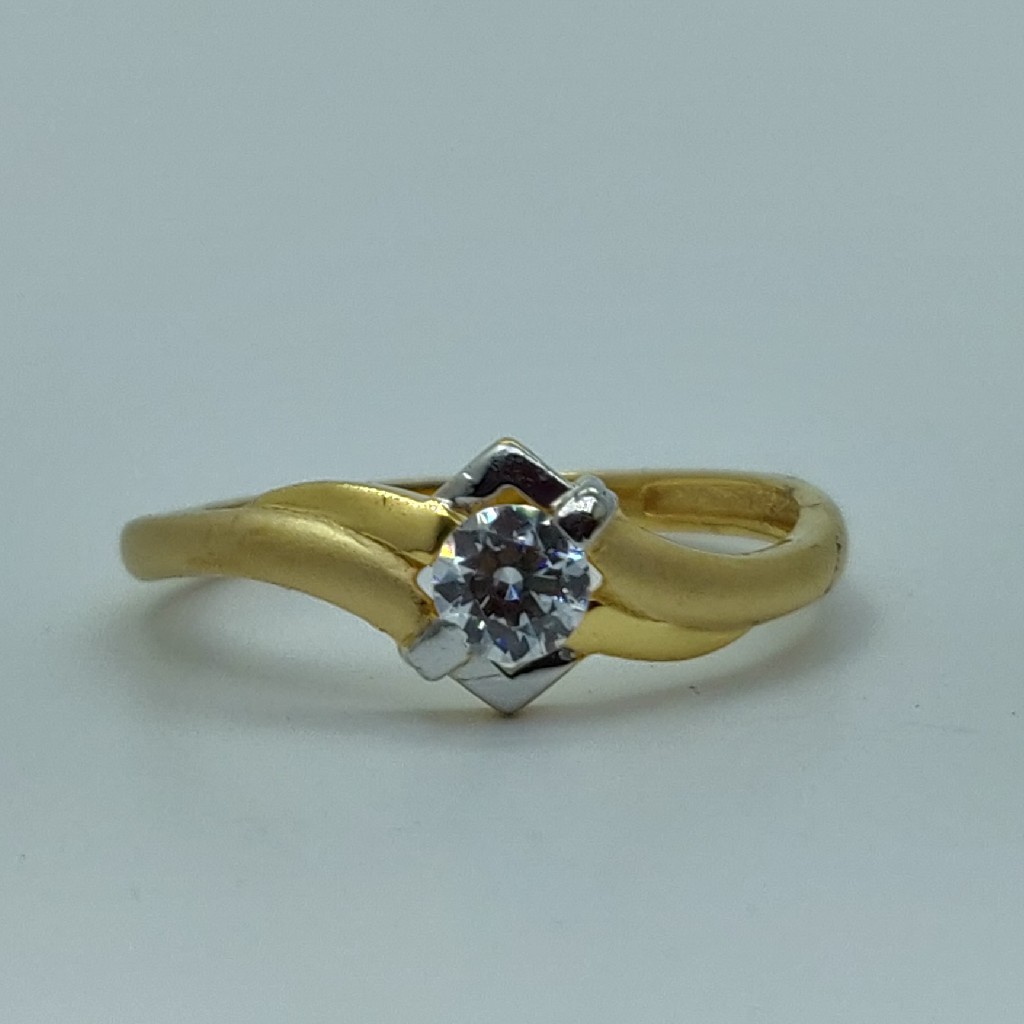 22k light weight fancy ring