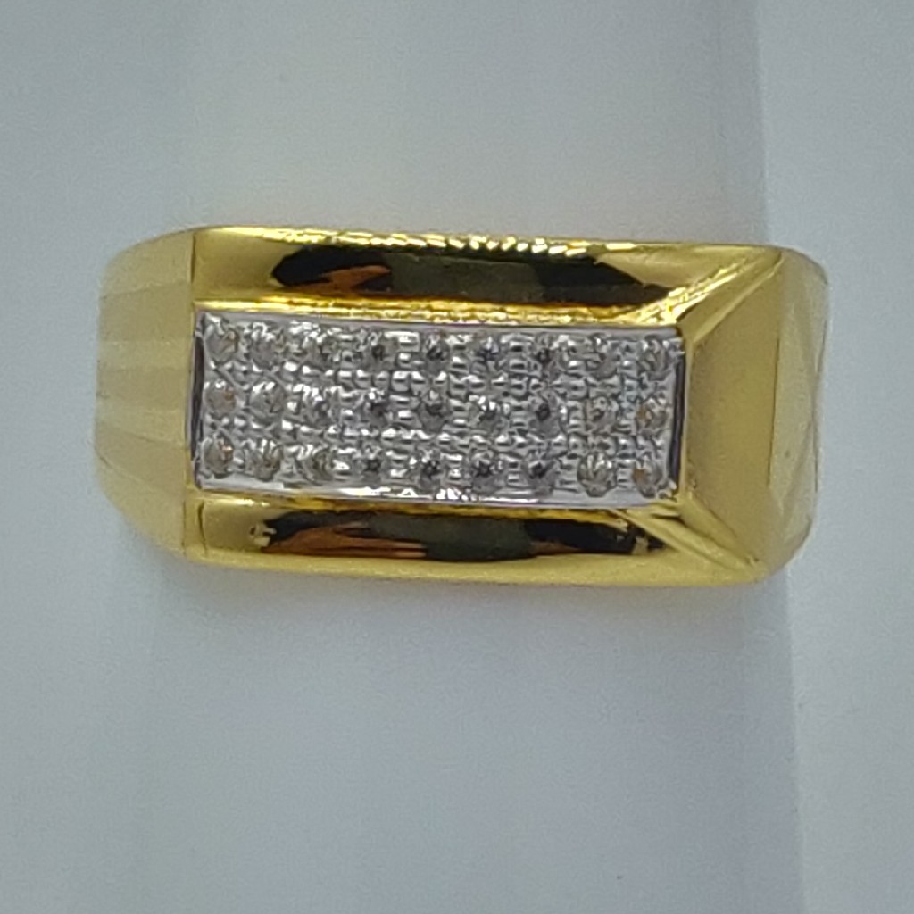 22k fancy gents ring