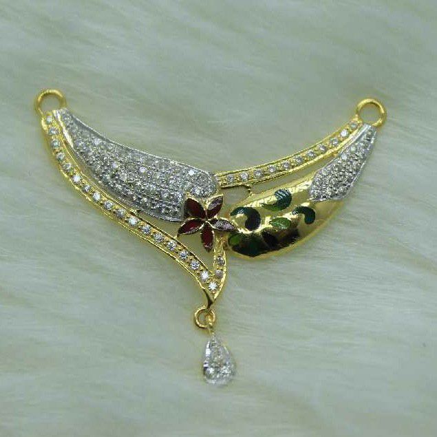 Minakari fancy mangalsutra pendant