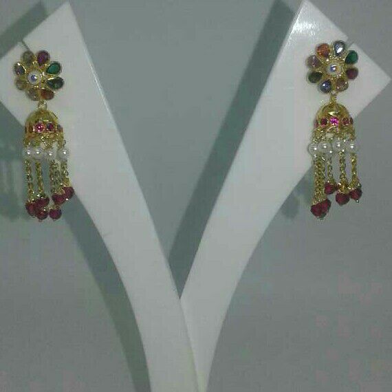 916 Gold Fancy Jummar earrings