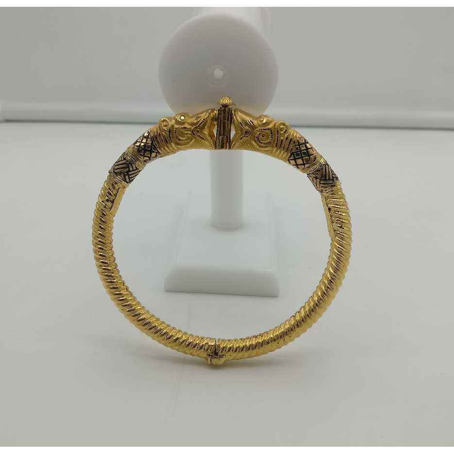22KT Gold Copper Bangle