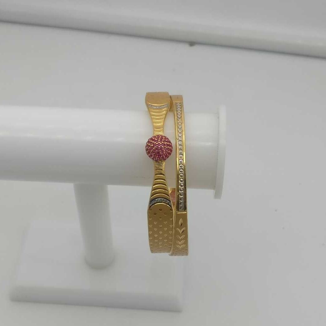 22KT Gold Fancy Copper Kadali Design