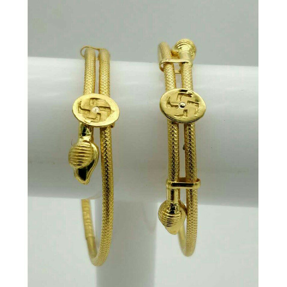 22kt/916 Fancy Gold Kids Kada