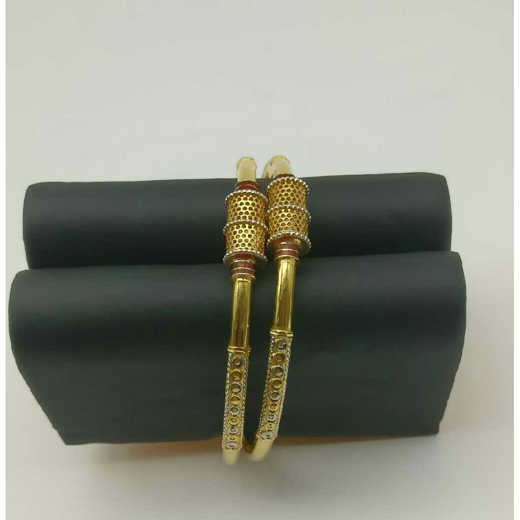 22K / 916 Stylish Gold Round Kadli