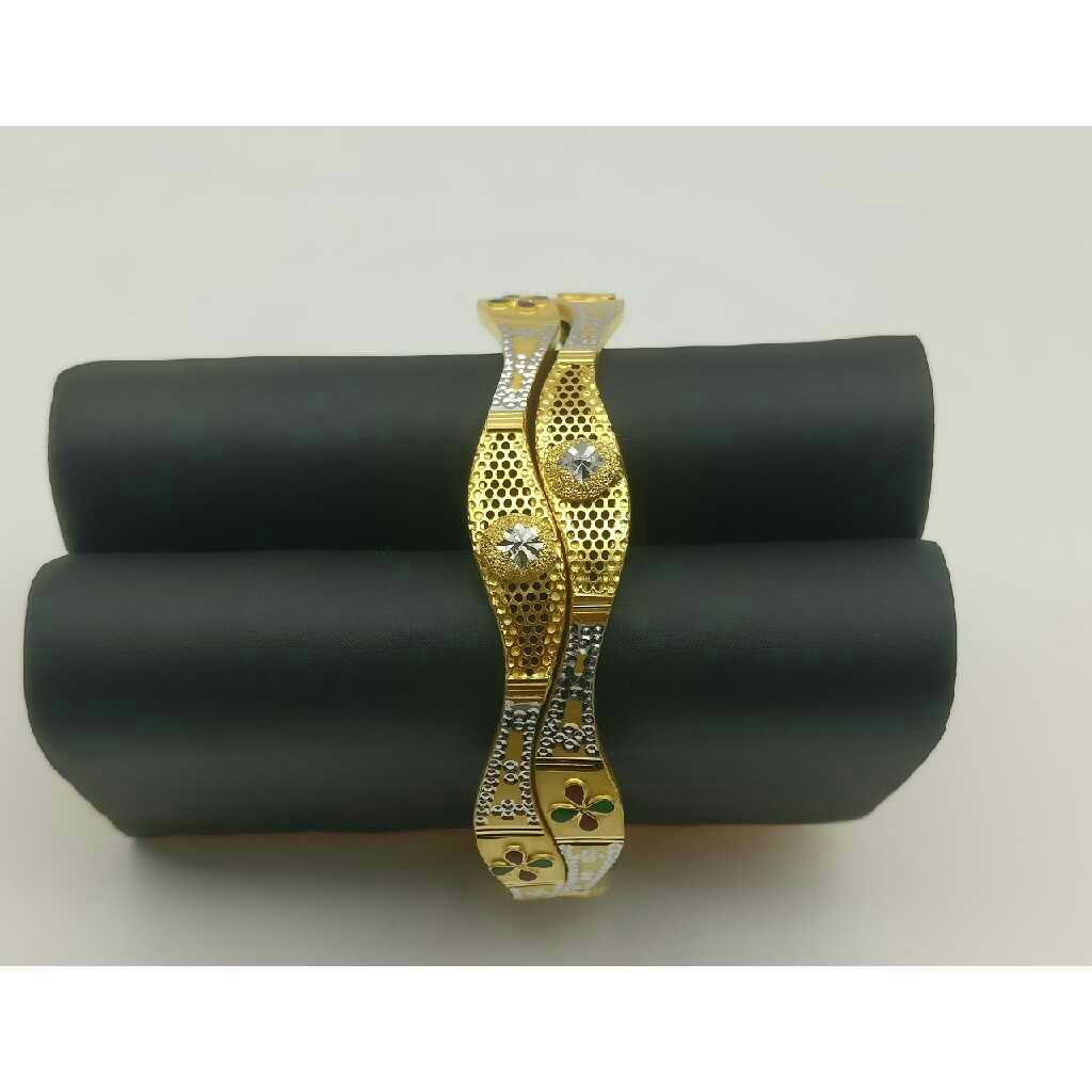 22K / 916 Gold Designer Round Kadli