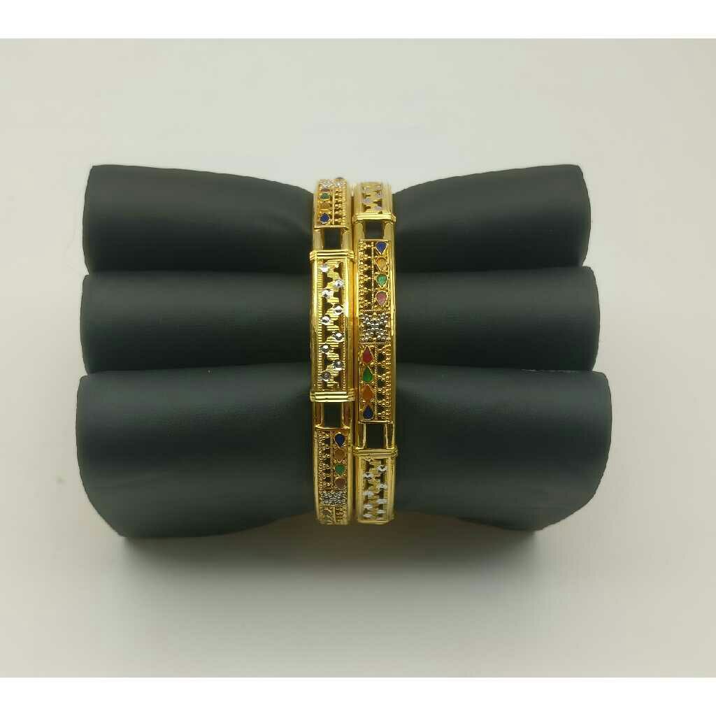 22K / 916 Gold Designer Copper Kada