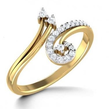 VAANI CZ DIAMOND RING LR0017