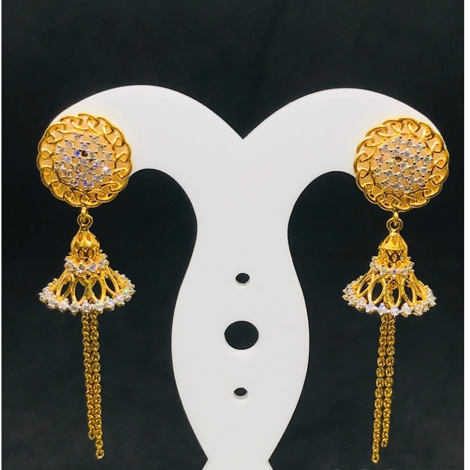 INTERWOVEN GOLD 18CARAT EARRING BT0041