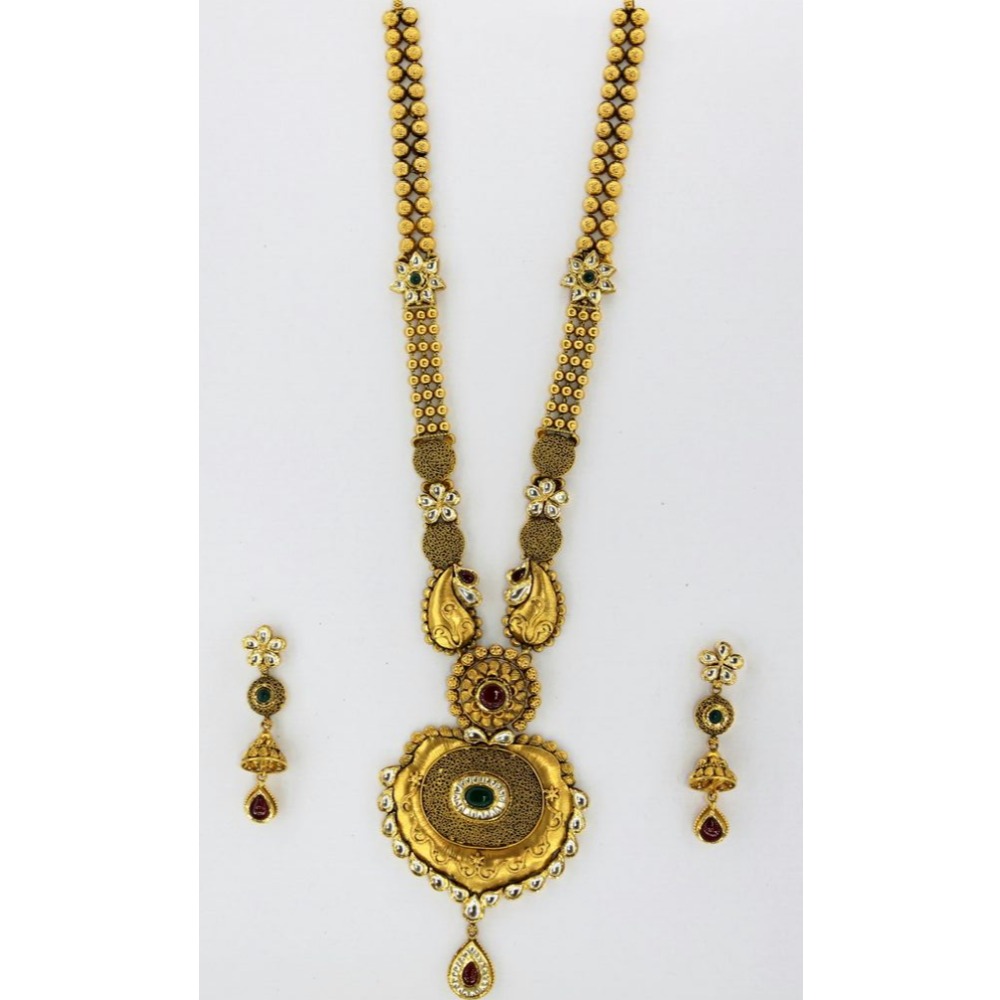 FLORA RAJESHTHANI ANTIQUE NECKLACE ST0083