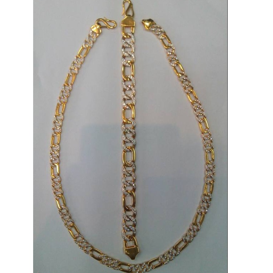 HOLLOW KADAP DIAMOND CHAIN & BRACELET CB0002