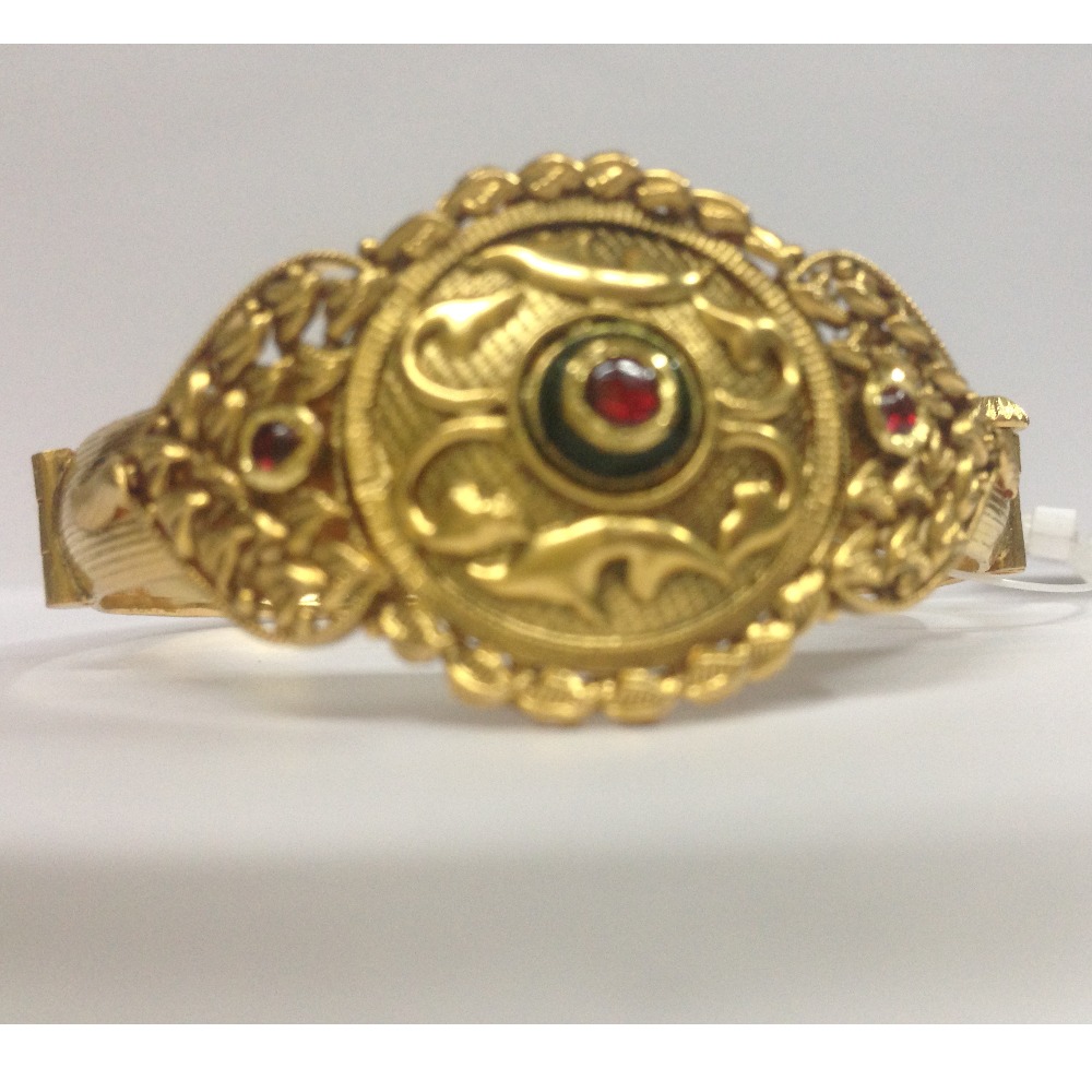 916 gold antique kada