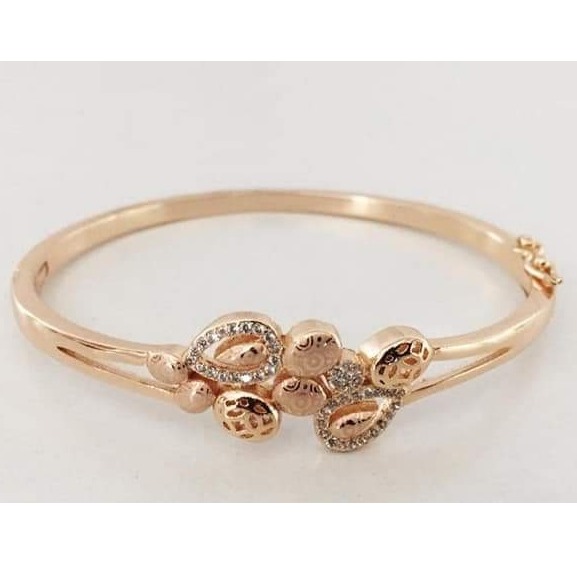 18 carat rose gold kada