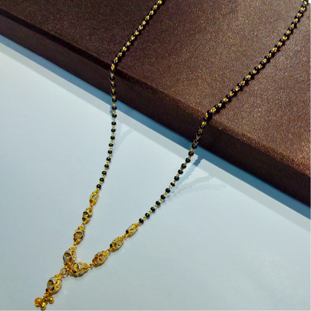 916 gold designer mangalsutra