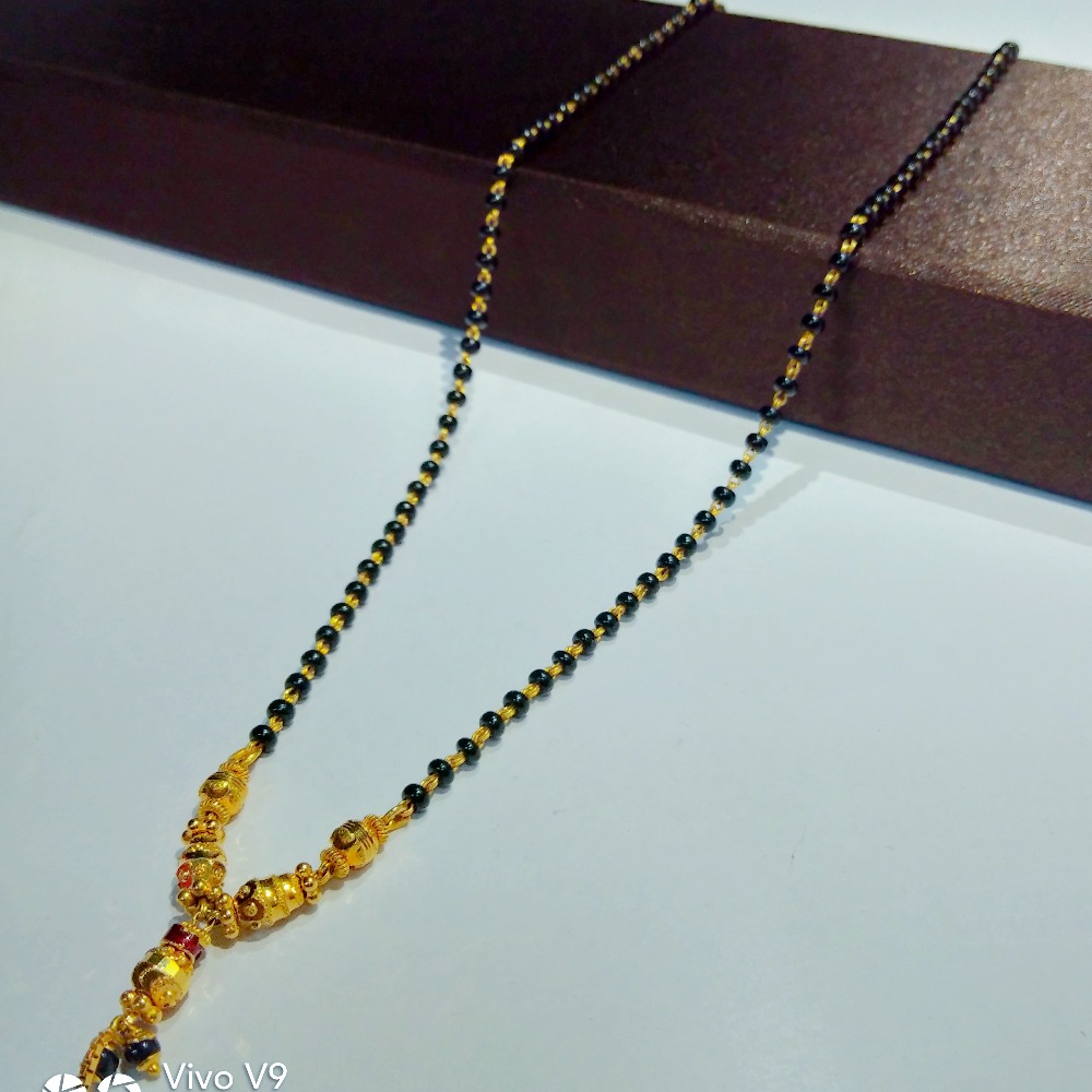916 gold modern mangalsutra