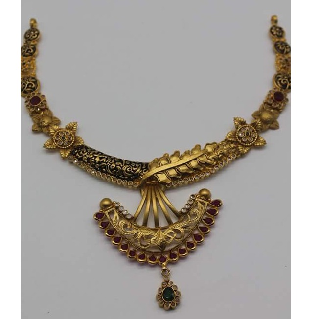 916 gold antique necklace
