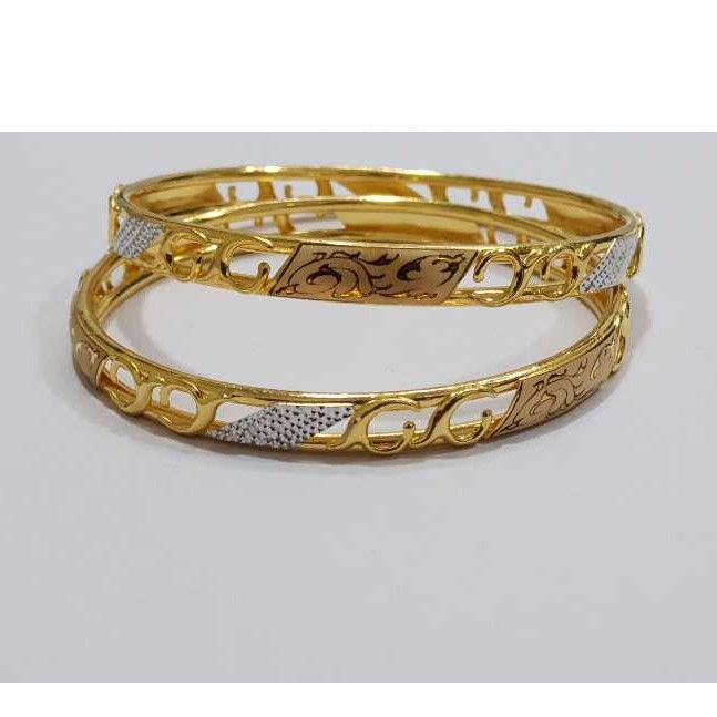 916 Gold Modern Ladies Bangle