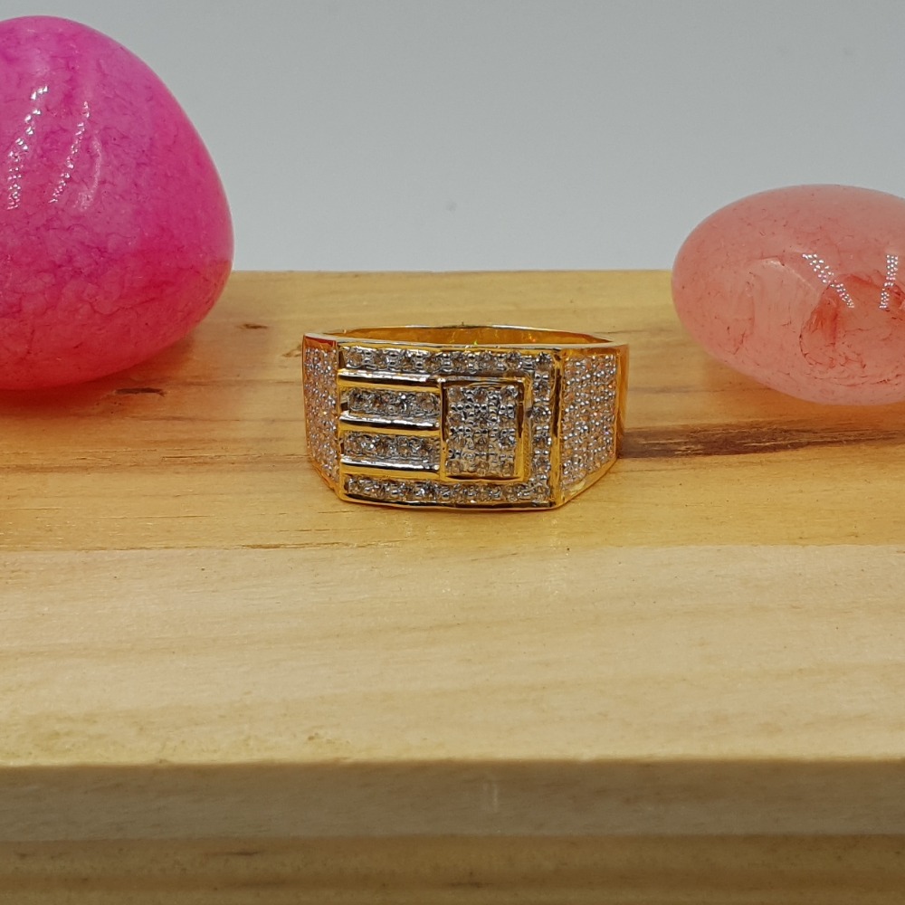 22KT Yellow Gold Gents Indian Ring
