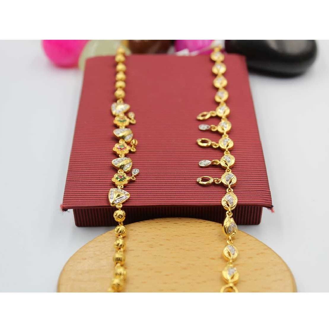 916 Gold Fancy Ladies Bracelet