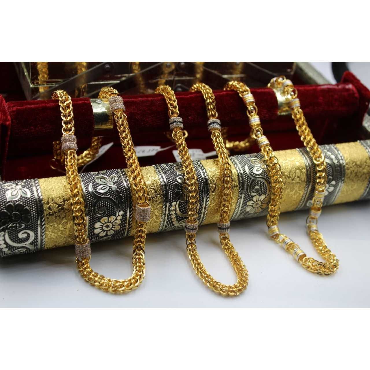 22KT Gold  Fancy Chain