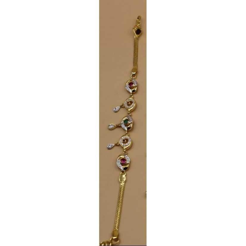 22KT Gold Ladies Indian Designer Bracelet